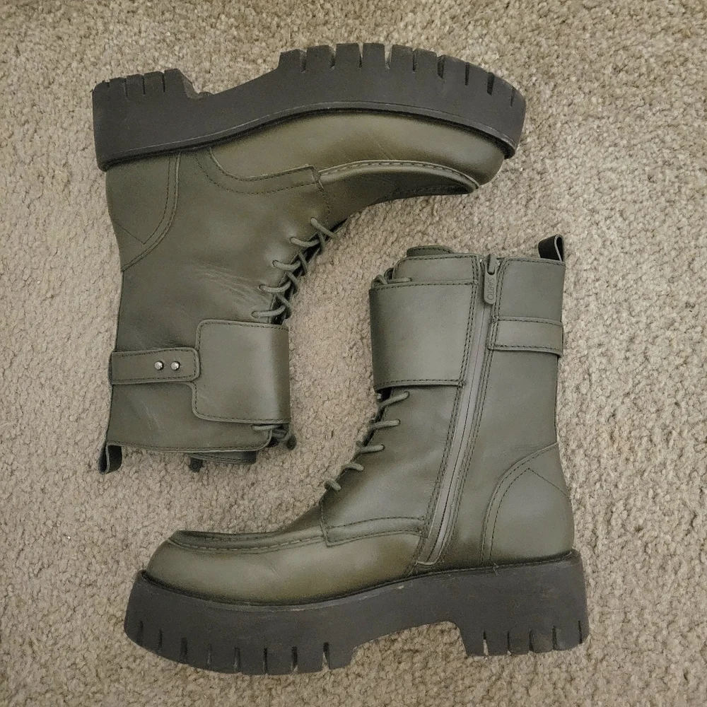 Sarto by Franco Sarto Dana Combat Boots - Picture 3 of 8